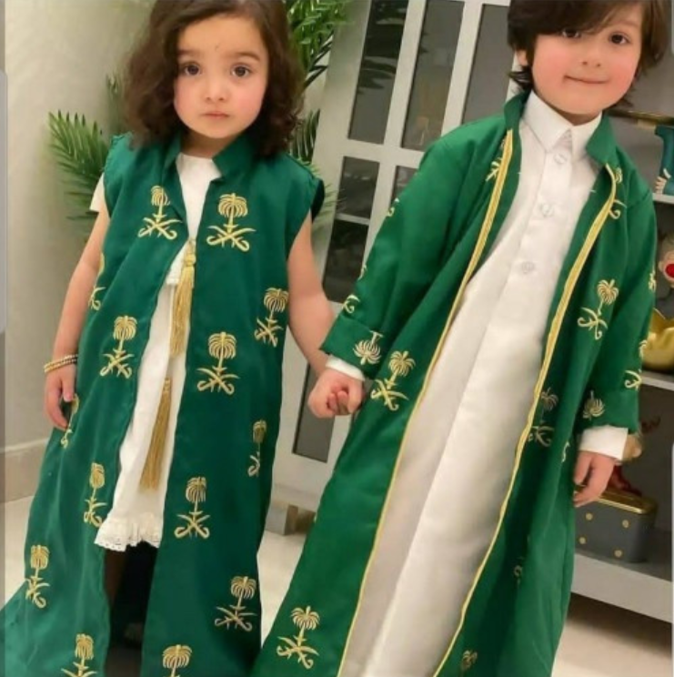 ملابس اليوم الوطني السعودي