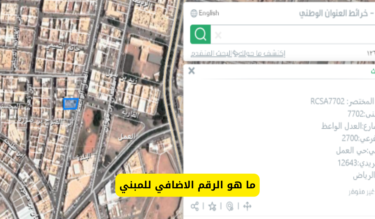 الرقم الاضافي