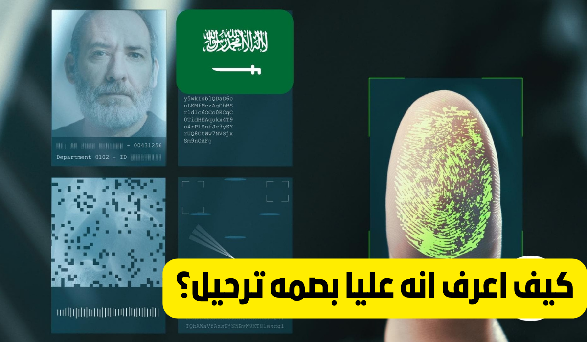 الاستعلام عن بصمة مرحل